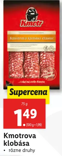 Kmotr Kmotrova klobása