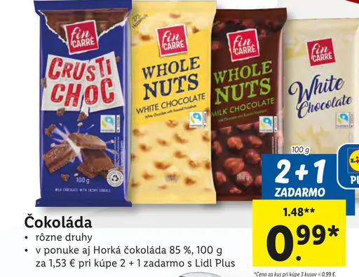Fin Carre čokoláda