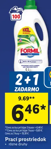 Formil prací prášok