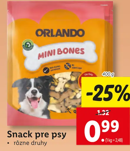 Orlando Snack pre psy