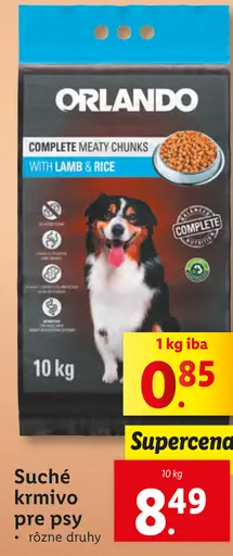 Orlando Gourmet krmivo pre psy