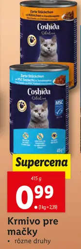 Coshida Krmivo pre mačky Premium