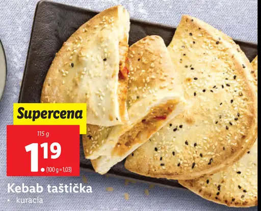 Kebab taštička kuracia