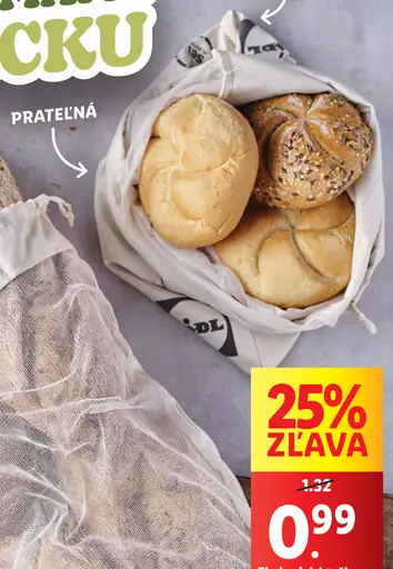 Lidl Ekologická taška na pečivo