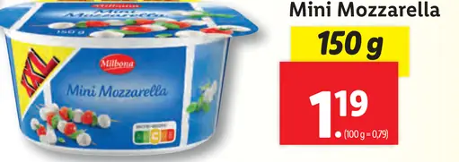 Milbona Mini Mozzarella