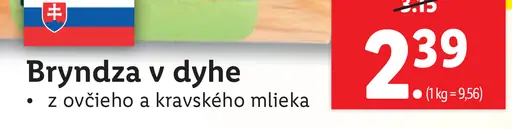 Pilos Bryndza v dyhe