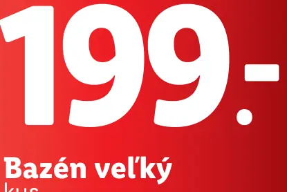 Bazén veľký