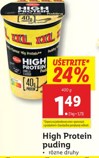 High Protein Puding