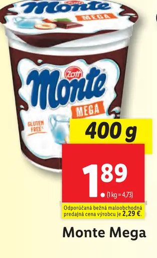 Zott Monte Mega
