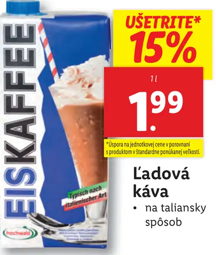 Bellin Ice Kaffe Ľadová káva