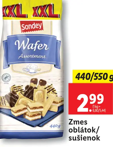 Sondey Zmes oblátok/sušeniek