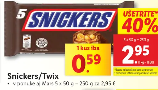 Snickers/Twix