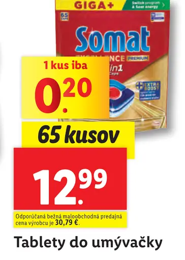 Somat tablety do umývačky