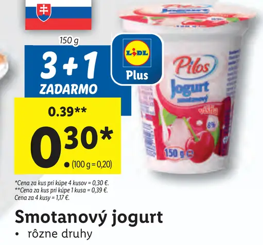 Smotanový jogurt