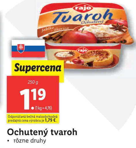 Ochutený tvaroh