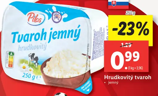 Pilos Hrudkovitý tvaroh jemný