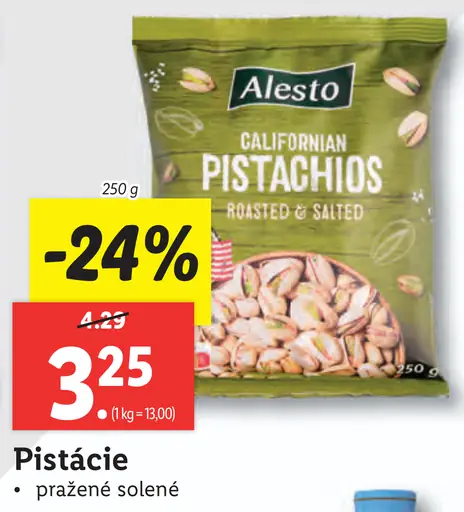 Alesto Pistácie