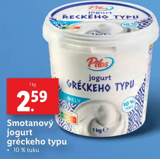 Pilos Smotanový jogurt gréckeho typu