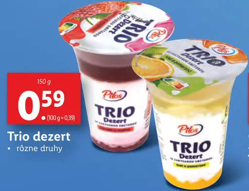Pilos Trio dezert