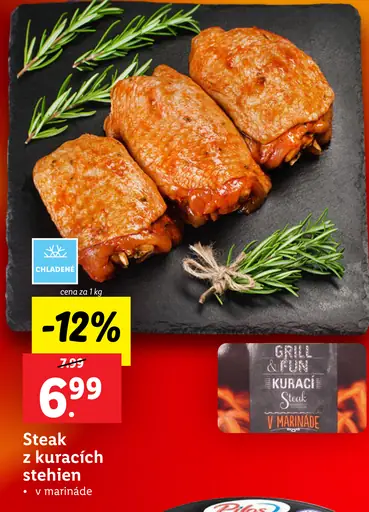 Grill Fun Steak z kuracích stehien