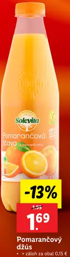 Solevita Pomarančový džús