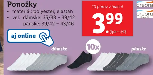 Esmara Ponožky