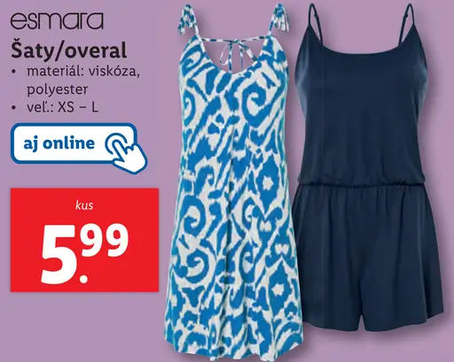 Esmara Šaty/overal
