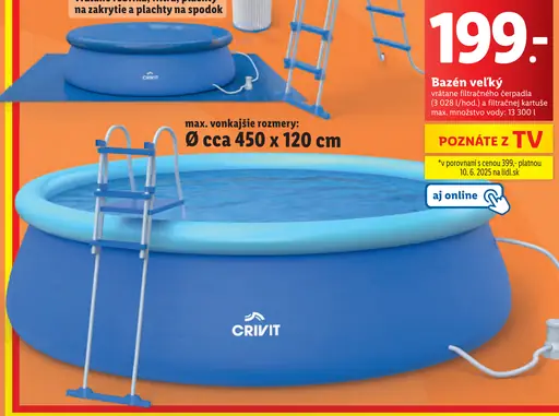 Crivit Bazén veľký
