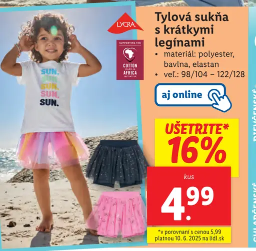 Tylová sukňa s legínami