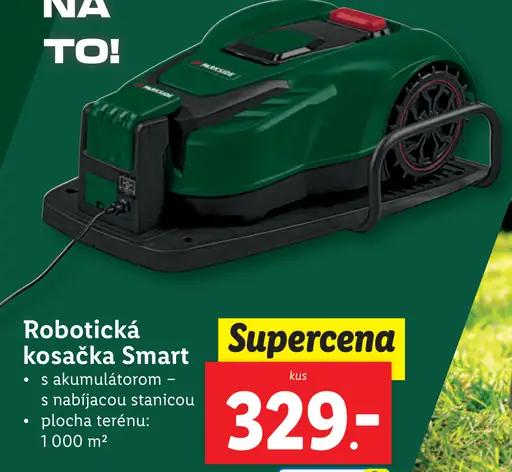 Parkside Robotická smart kosačka