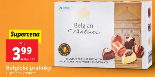 Belgické pralinky