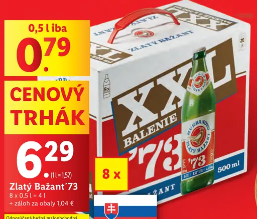 Zlatý Bažant '73 plechovka