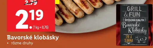 Bavorské klobásky