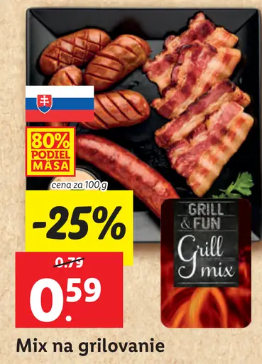 Mix na grilovanie