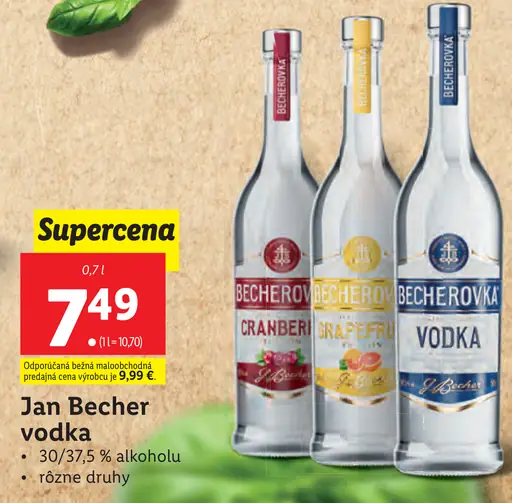 Jan Becher vodka