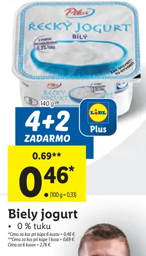 Pilos Biely jogurt