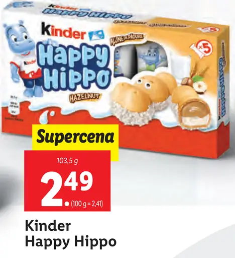 Kinder Happy Hippo
