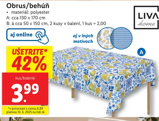 Livano Obrus/behúň