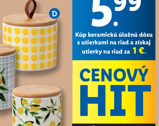 Wenko Keramická úložná dóza