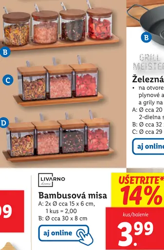Livarno Bambusová misa
