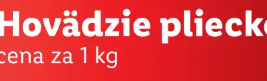 Hovädzie plecko
