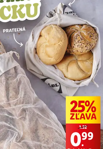 Lidl Ekologická taška na pečivo
