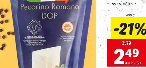 Italiamo Pecorino Romano DOP