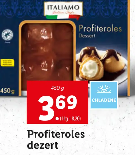 Italiamo Profiteroles dessert