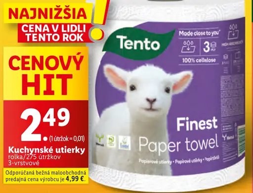 Kuchynské utierky Finest Paper towel