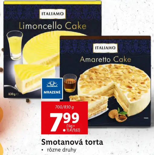 Italiamo Smotanová torta
