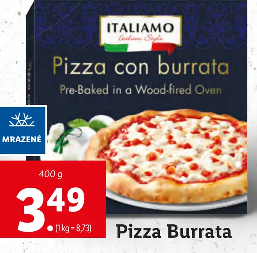 Italiamo Pizza Burrata