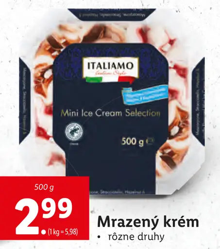 Italiamo Mrazený krém