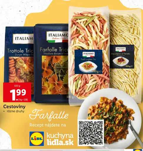 Italiamo Cestoviny
