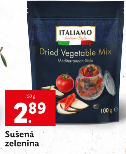 Italiamo sušená zelenina